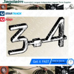 New Jaguar Mark 2 3.4 "3.4" Chrome Script Badge BD27196