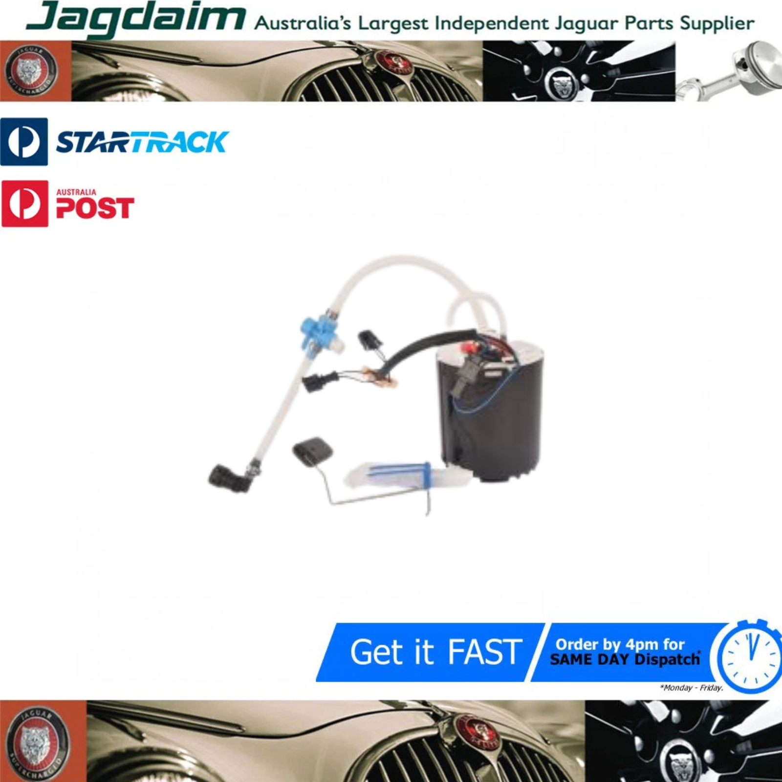 57-106.png New Jaguar Fuel Pump XF XJ 2010 C2D25079* - Image 1