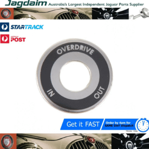 New Jaguar Overdrive Switch Surround Badge C8574