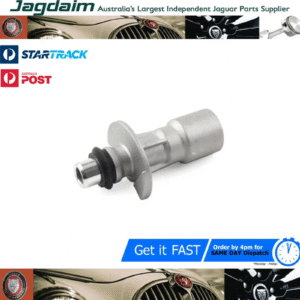 New Jaguar Aluminum Water Pump Oil Cooler Tube Adaptor LR028136 C2Z18658