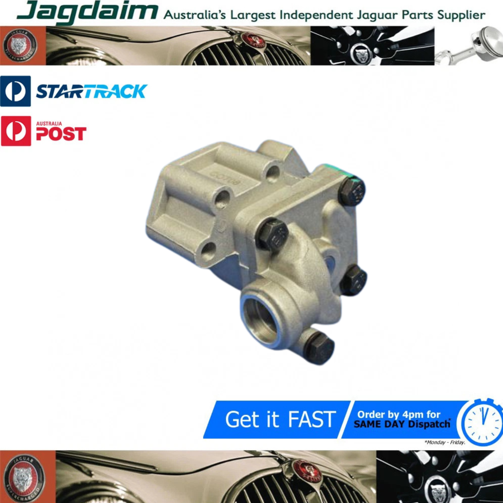 57-134.png New Jaguar Oil Pump 2.4 3.4 3.8 4.2 6CYL C21765/2 - Image 1