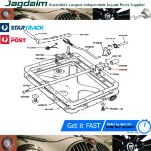New Jaguar XJ6 S3 Clutch Gearbox Clip RTC0088