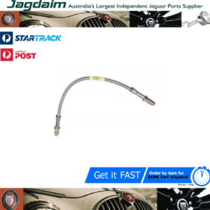 New Jaguar Stainless Steel Flexible Rear Brake Hose 420  315mm  C27031SS