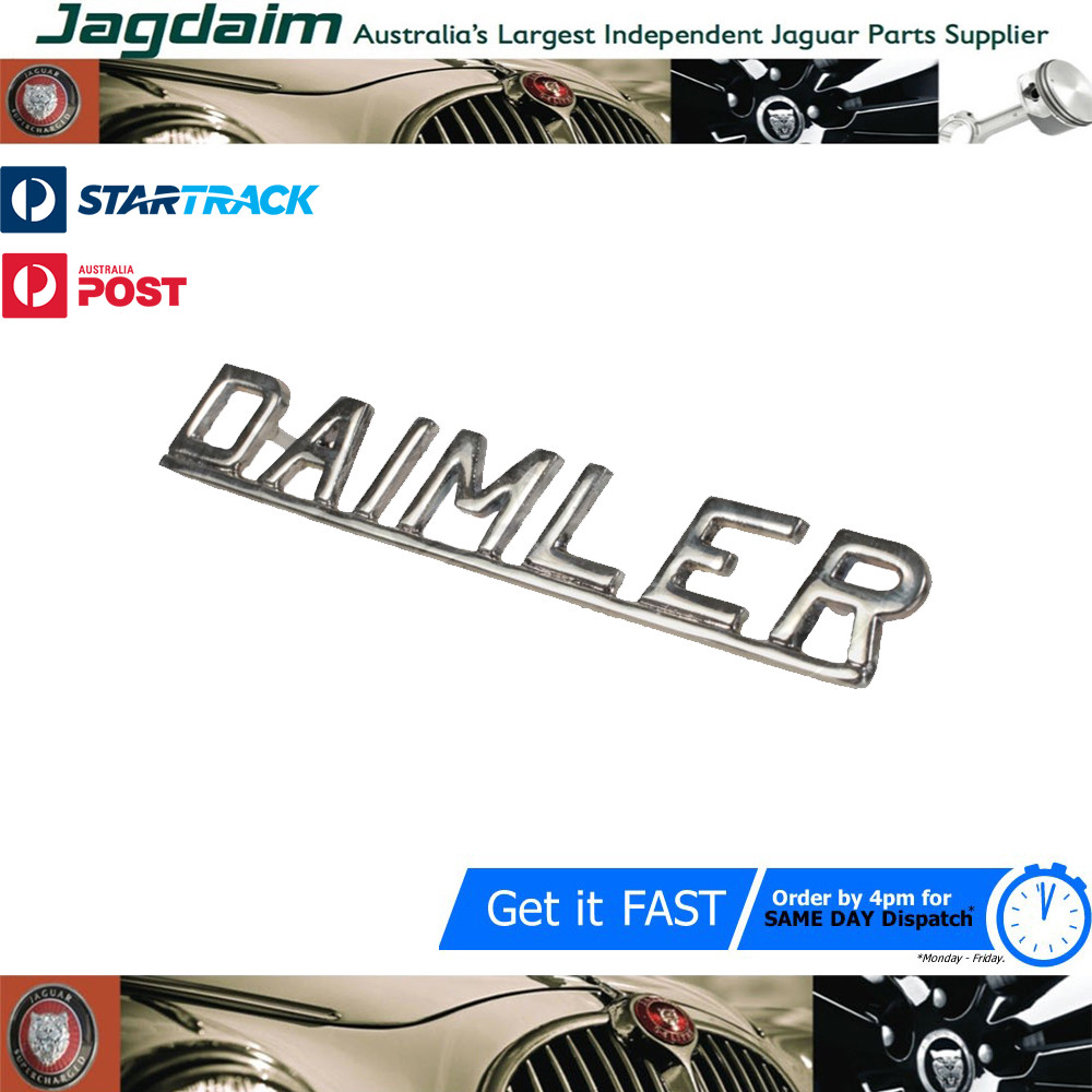 57-267.jpg New Jaguar Daimler DAIMLER Boot Trunk Badge Emblem BD30305 - Image 1