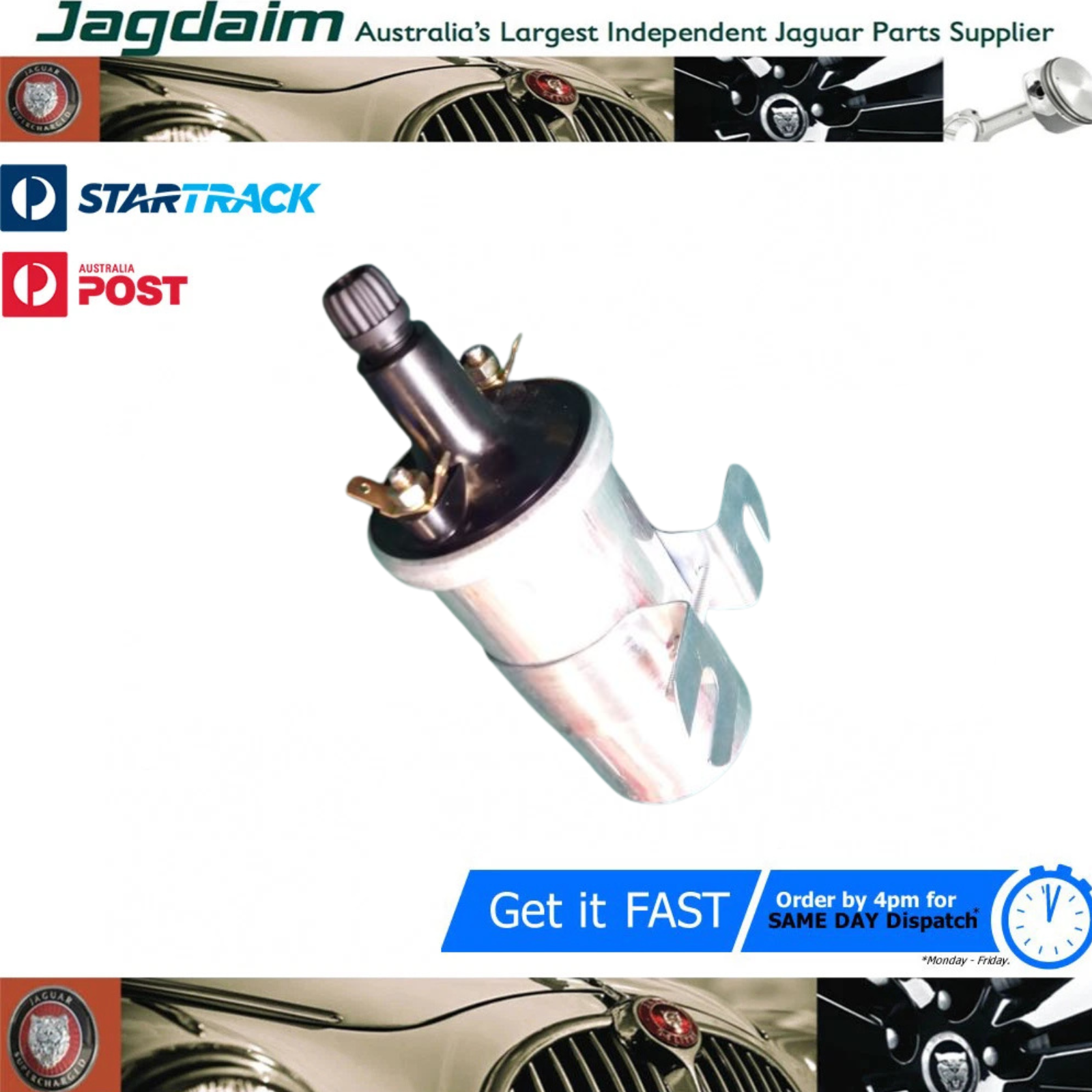 57-28.png New Jaguar Coil Ignition Screw In 420 MK2 V8 S Type XK E Type C8749* - Image 1