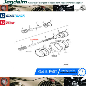 New Jaguar Daimler 4.2 Band Pin 2 Rings Rear AAU6696