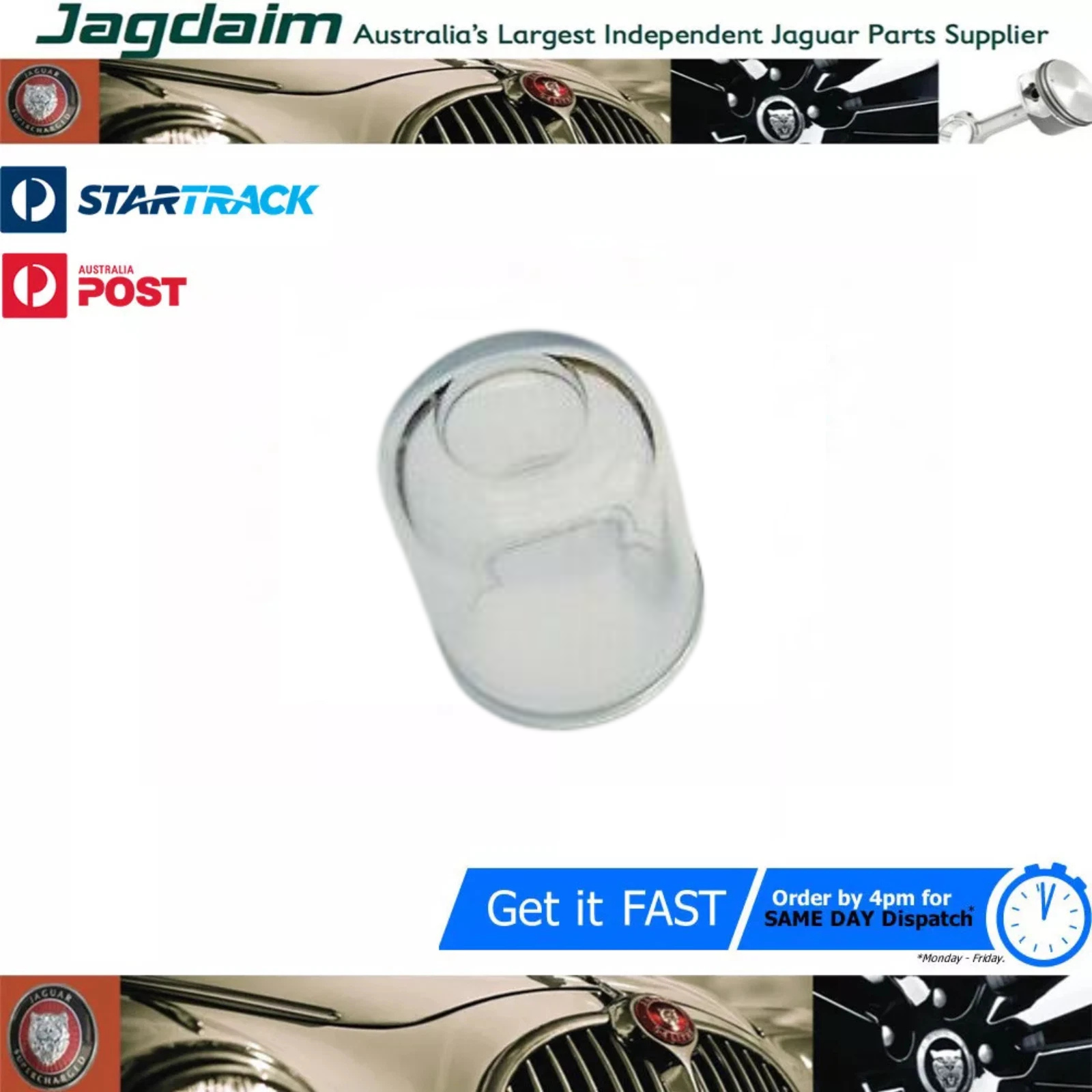 57-37.png New Jaguar Fuel Filter Glass Bowl 7300 - Image 1