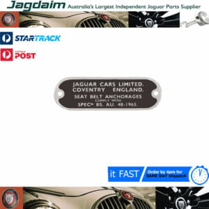 New Jaguar E-Type Seat Belt Anchor Plate ID0048