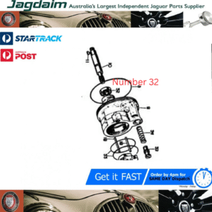 New Jaguar Power Steering Pump Front Seal MK10  10991