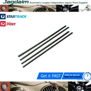 New Jaguar Door Glass Waist Seal Set  XK120 XK140 XK150  E Type BD20010/4