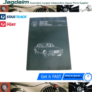 New Jaguar XJ6 S1 S2 Parts Catalogue S1 RTC9106