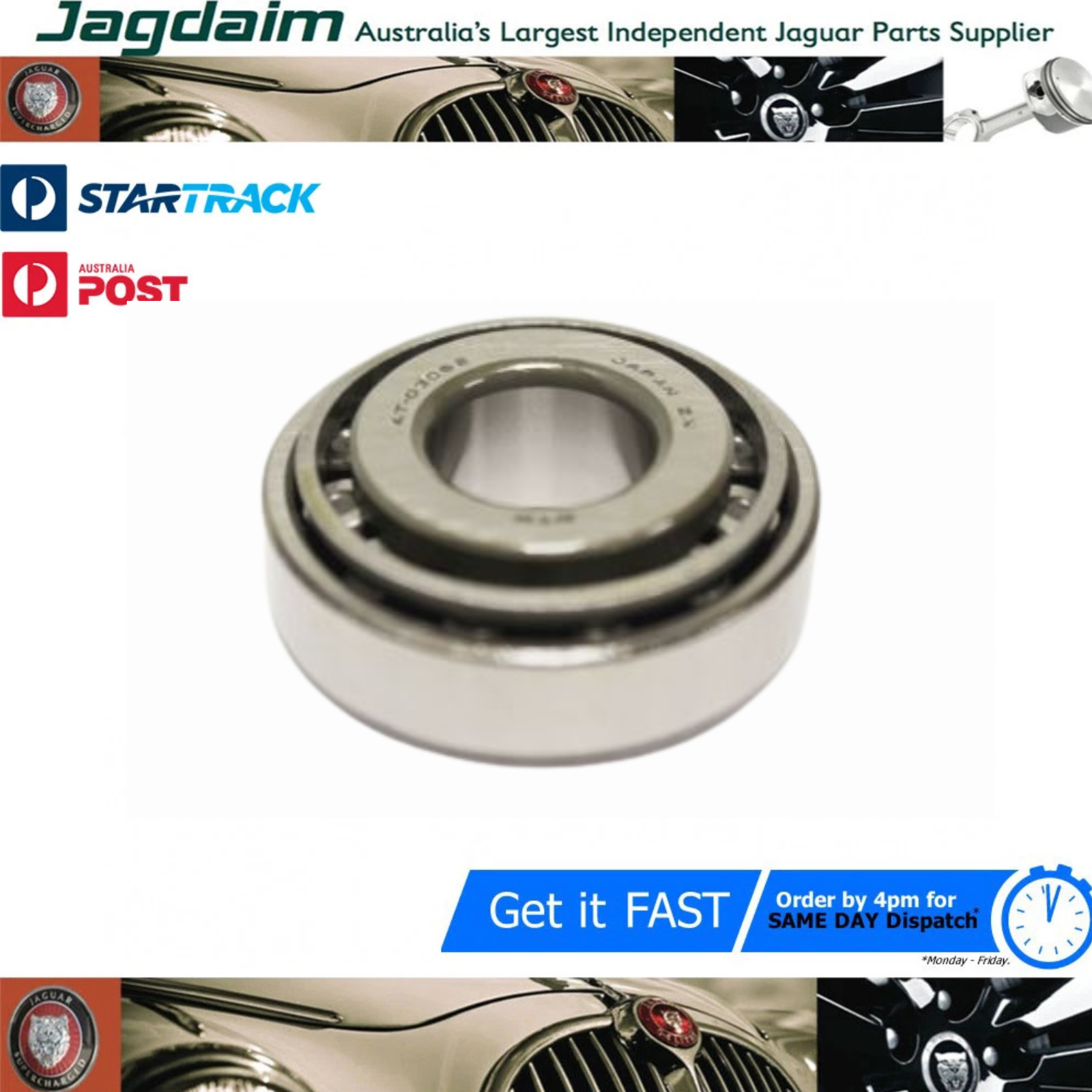 57-70.png New Jaguar Outer Fulcrum Shaft Bearing C16029# - Image 1