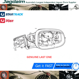 New Jaguar Door Mirror Fits  XJ  From G00442 To H32732 LH  C2C37104