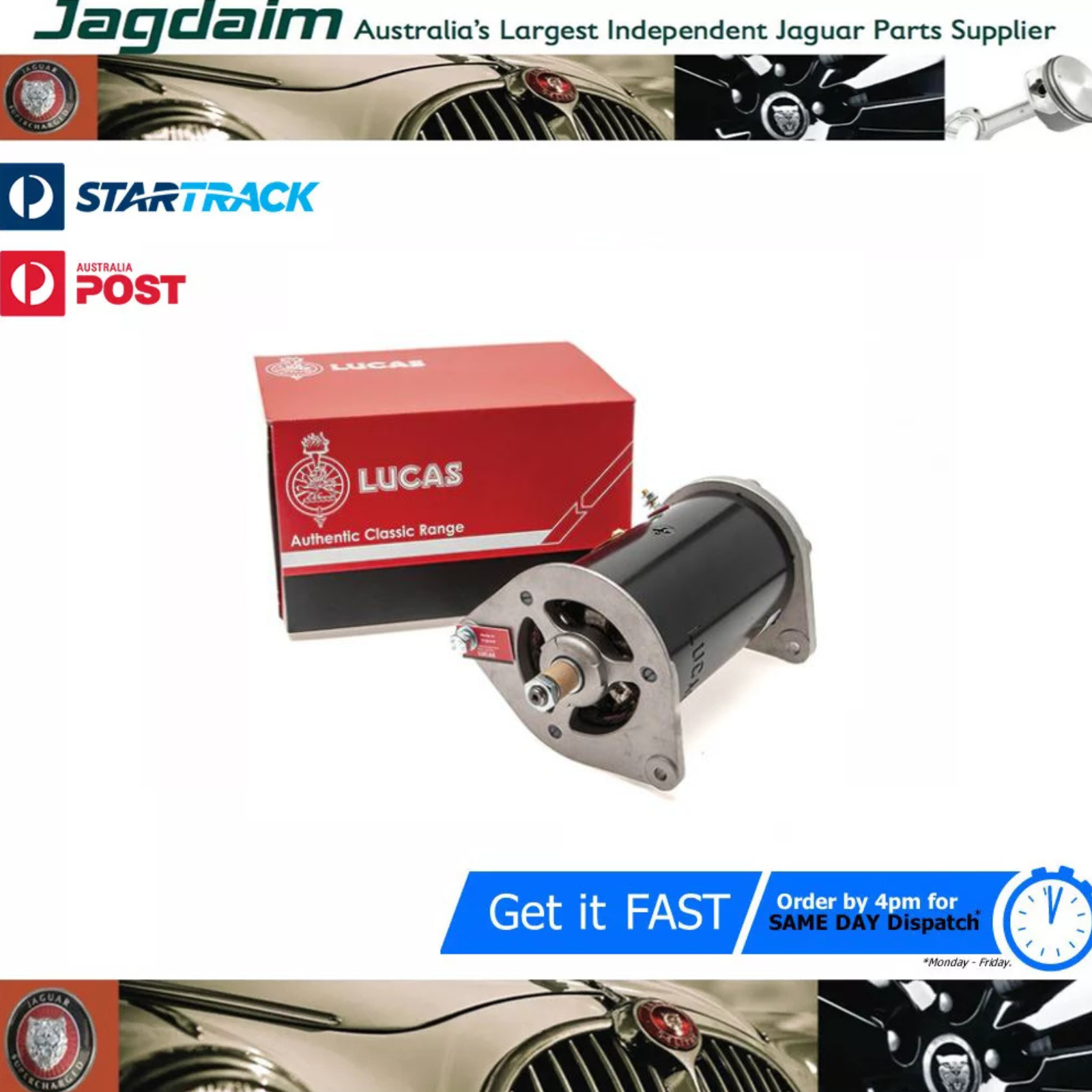 57-99.png New Jaguar Dynamo to Alternator Conversion Negative Earth C18286CONV - Image 1